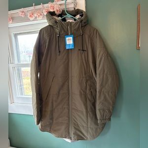 NWT Columbia Women’s Chatfield Hill Jacket large stone green